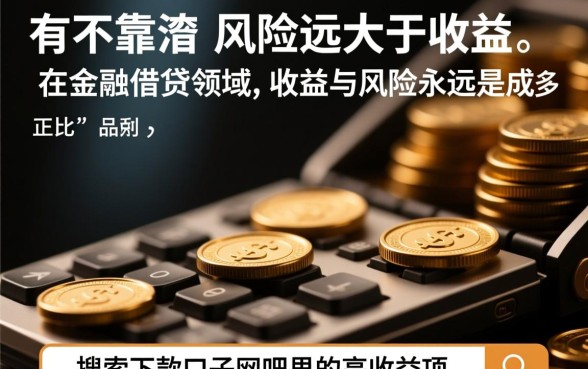 下款口子贴吧里的高收益项目靠谱吗