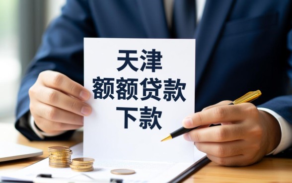 天津大额贷款包下款真的那么容易吗