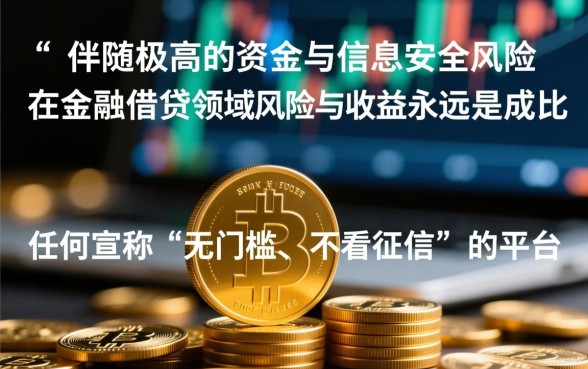 门槛低且不看征信的借贷平台靠谱吗