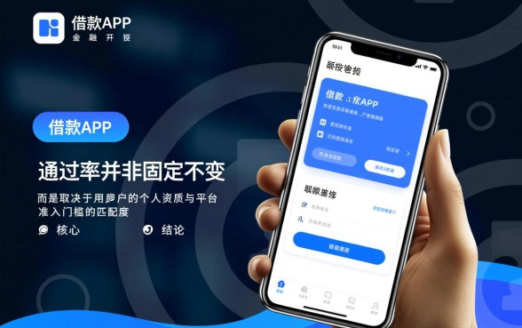 市面上有哪些借款APP通过率较高