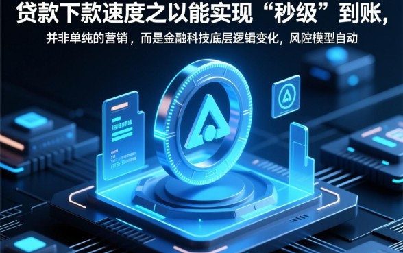 为什么有些贷款的下款速度会这么快