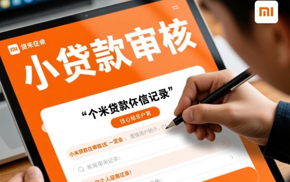 小米贷款审核是否查看个人征信记录