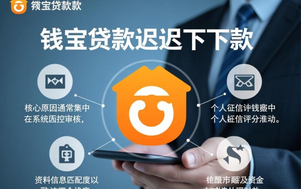 为什么用钱宝申请的贷款迟迟不下款,审核要多久? 为什么用钱宝申请的贷款迟迟不下款