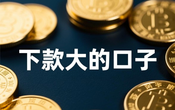 下款大的口子与金融贷款有什么关联