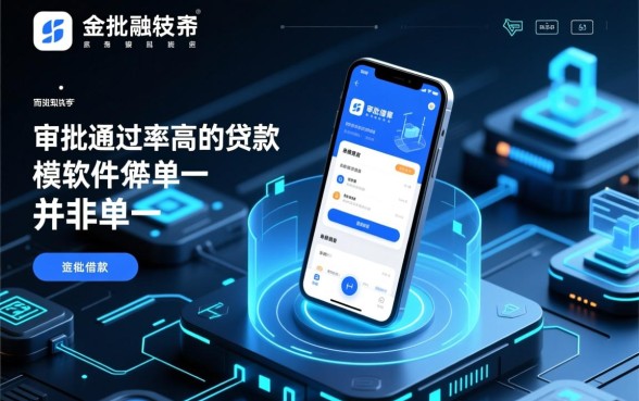 市面上哪些贷款软件审批通过率较高