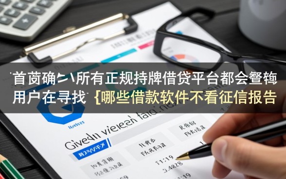 哪些借款软件不看征信报告