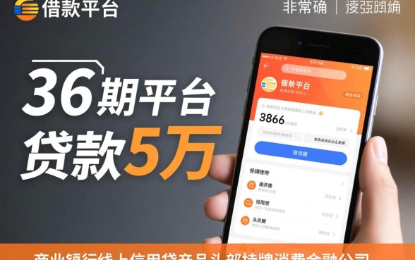 哪个借款平台可以分36期贷款5万