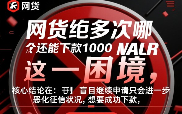 网贷被拒多次哪个还能下款1000