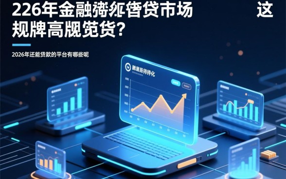 2026年还能贷款的平台有哪些呢