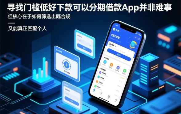 门槛低好下款可以分期的app有哪些