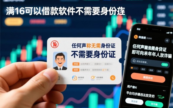 满16岁可以借款的软件不需要身份证吗,未成年有哪些贷款平台? 满16岁可以借款的软件不需要身份证吗