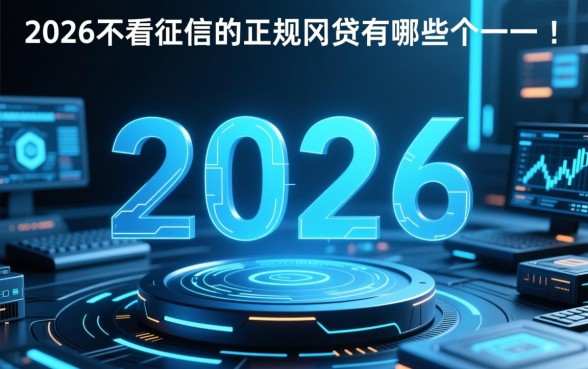 2026不看征信的正规网贷有哪些,真的安全可靠吗 2026不看征信的正规网贷有哪些