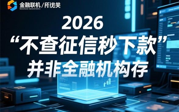 2026不查征信秒下的贷款app是真的吗