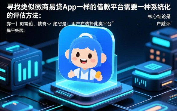 类似徽商易贷app一样的借款平台有哪些