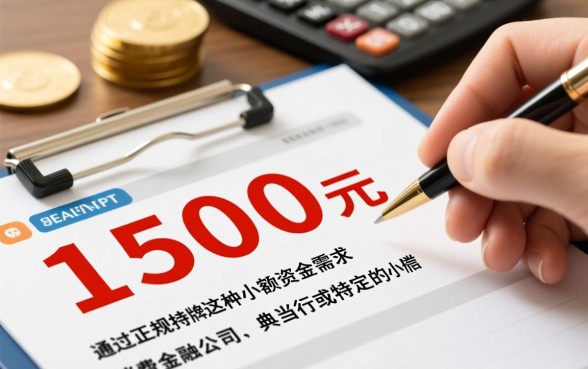 急用1500元征信花了哪里可以借,不看征信的口子有哪些? 急用1500元征信花了哪里可以借