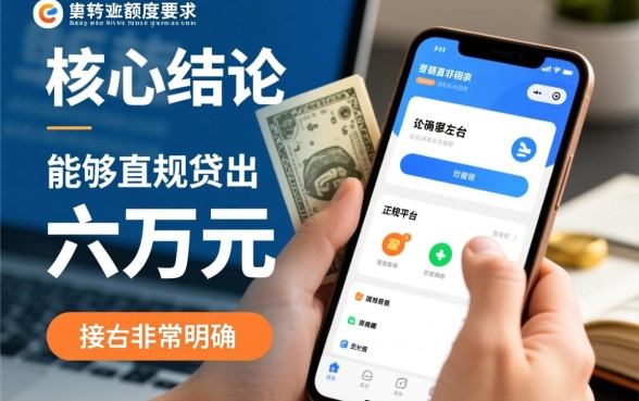 哪个贷款平台可以直接贷款六万元呢