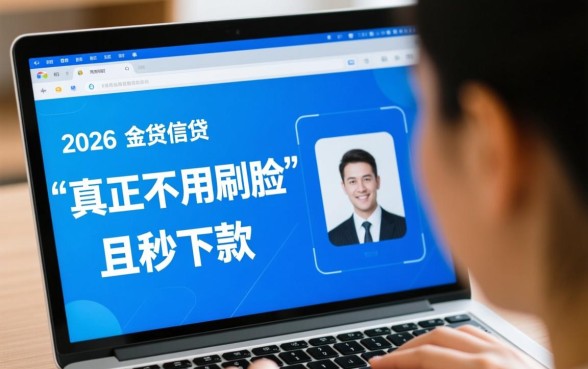 2026真正不用刷脸的网贷秒下款,有哪些靠谱平台? 2026真正不用刷脸的网贷秒下款