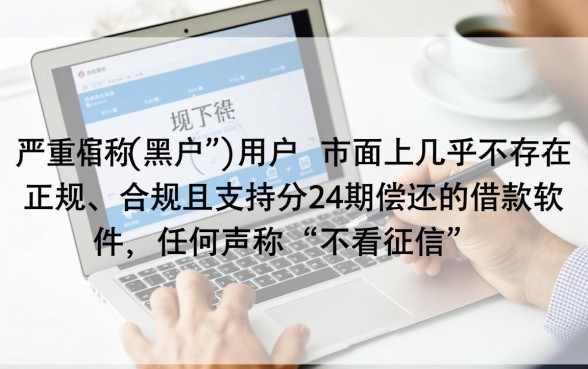 黑户有什么借钱软件可以分24期还