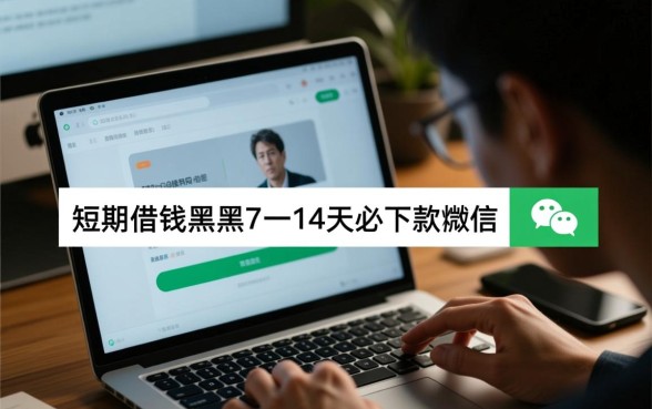 黑户短期借钱微信必下款吗