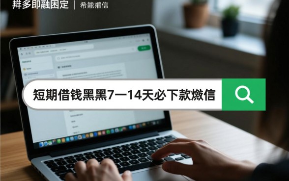 黑户短期借钱微信必下款吗