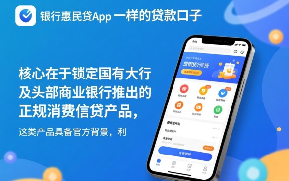 像交行惠民贷一样的贷款口子有哪些