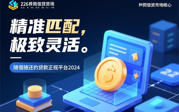 随借随还的贷款正规平台2026款有哪些?怎么申请最快下款? 随借随还的贷款正规平台2026款有哪些