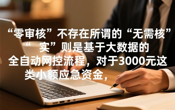 无需审核小额贷款3000元平台,哪里借最快? 无需审核小额贷款3000元平台