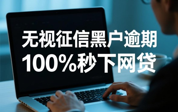 征信黑户逾期能秒下网贷吗