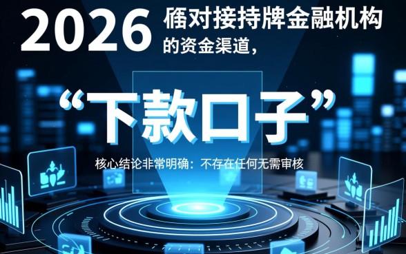 2026网贷能下款的口子有哪些