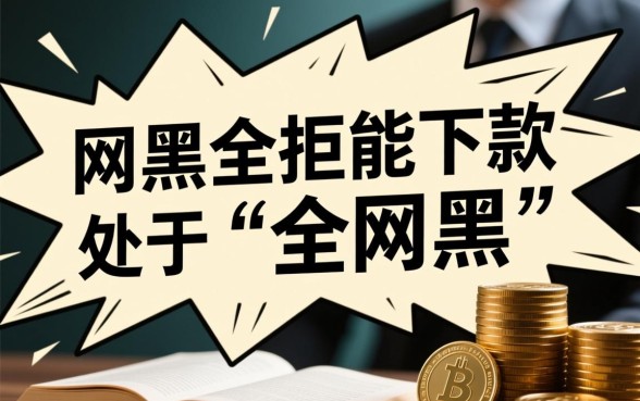 网黑全拒能下款的口子有哪些