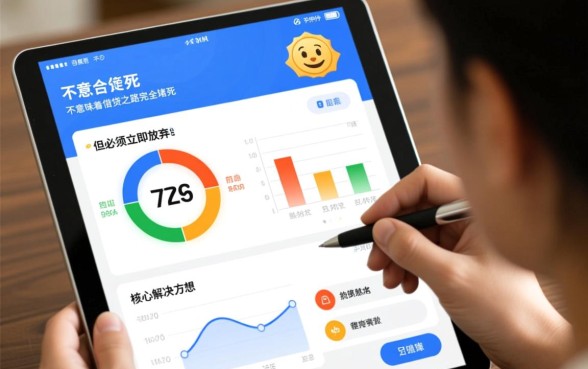 征信花了综合评分不足在哪能借到钱