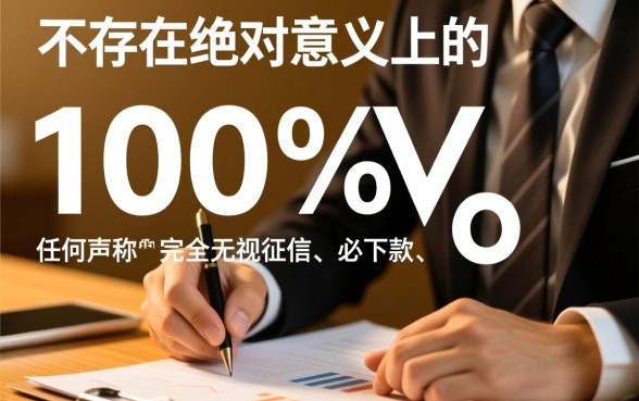 不看征信贷款能100