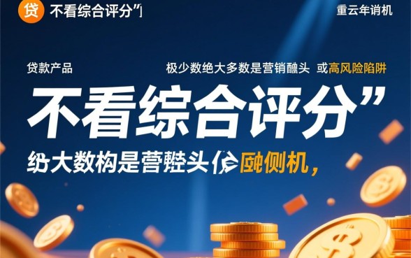 不查综合评分的贷款真的可以下款的