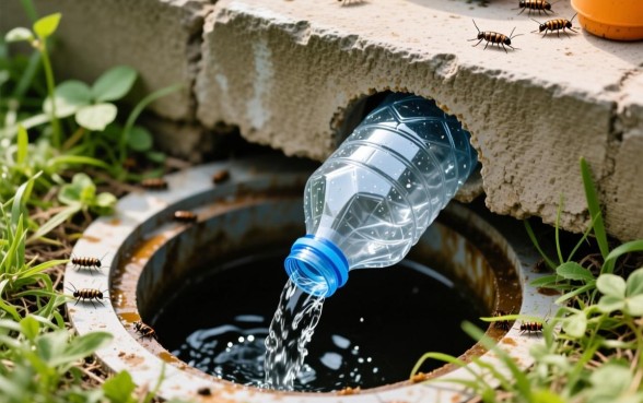 怎么用瓶子做下水道的口子