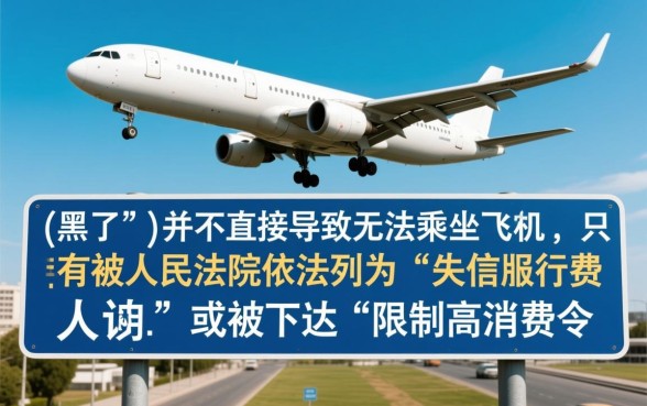 征信黑花了怎么知道还能不能坐飞机,被限制高消费怎么查询出行 征信黑花了怎么知道还能不能坐飞机