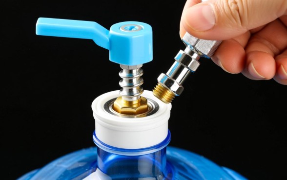 矿泉水口子上的压水器怎么拆卸下来