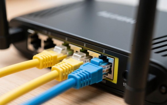 路由器应该插在猫的哪个口子下方呢