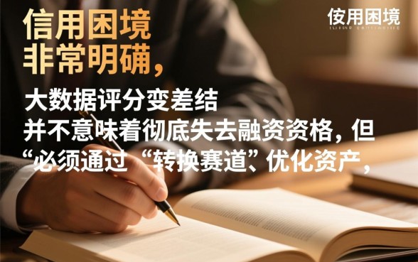 大数据黑了2026年能下款吗