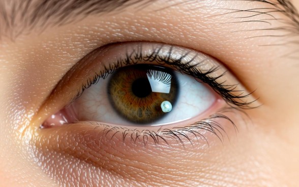 下眼皮末端有白色的小口子是什么病