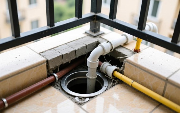 阳台下水道口子封了能打开吗,阳台下水道堵死怎么办 阳台下水道口子封了能打开吗