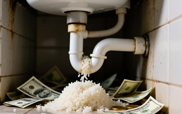 梦见剩的米饭堵住下水道口子怎么办,梦见下水道堵了有什么预兆 梦见剩的米饭堵住下水道口子怎么办