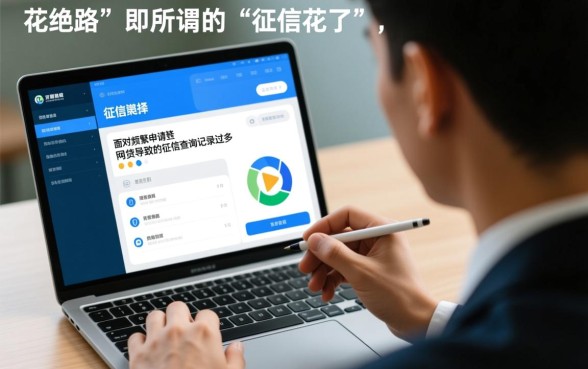 征信花了网贷点多了还能借吗