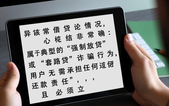 优品必下app还没申请就强制下款怎么办