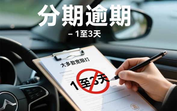 买车分期几天下款算逾期吗,车贷下款慢怎么处理 买车分期几天下款算逾期吗