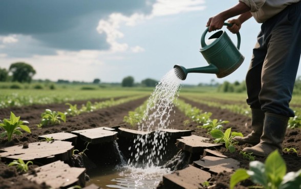 梦见放水浇灌农田出现破口子啥意思