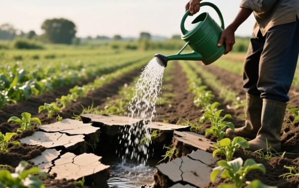 梦见放水浇灌农田出现破口子啥意思