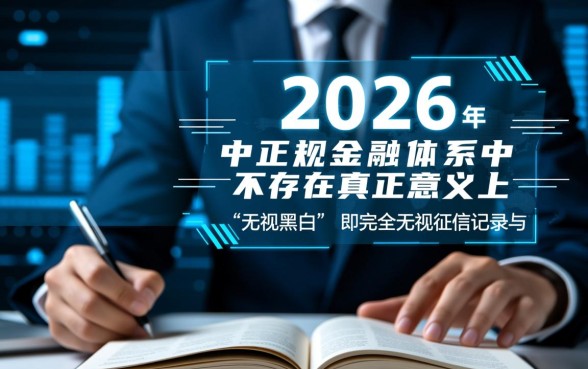 2026无视黑白的网贷口子有哪些,不用查征信怎么申请 2026无视黑白的网贷口子有哪些