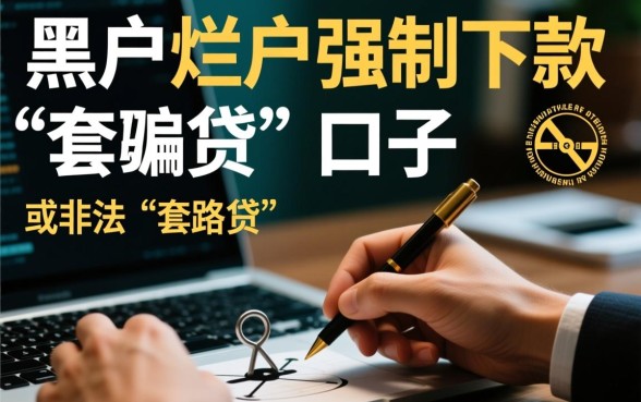 黑户烂户强制下款的口子是真的吗