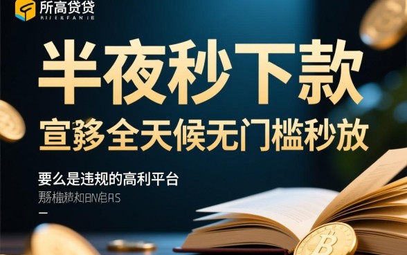 半夜秒下款的口子安全吗