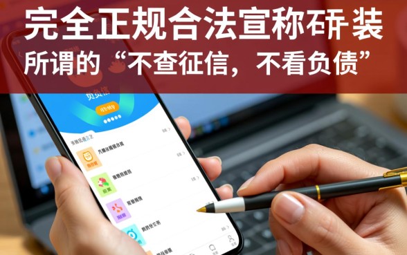 不查征信不看负债的网贷产品有哪些